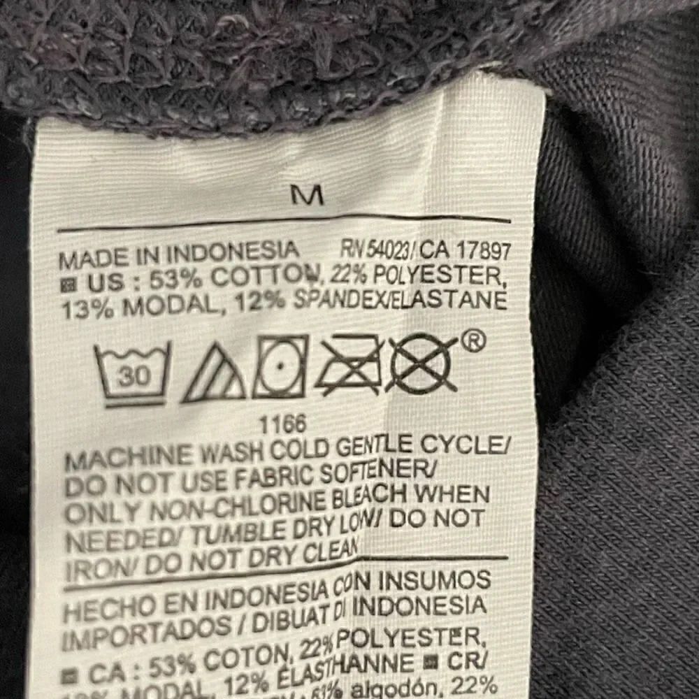 Old Navy Active Women’s Powerchill Camo Gray Cotton Blend Stretchy l SZ M # 1154 - Picture 10 of 12